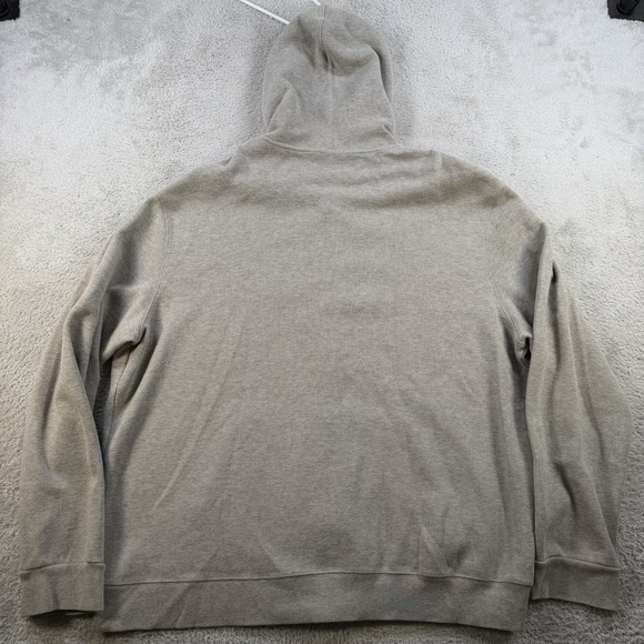 Polo Ralph Lauren Hoodie Mens 3XB Grey Full Zip Pony Y2K Sweatshirt Jacket - Picture 6 of 7